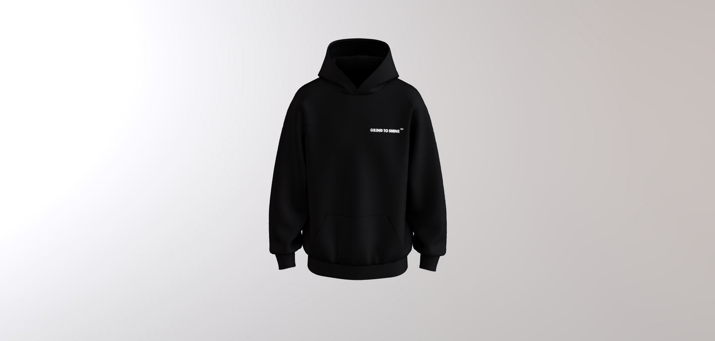 NOMARBLE CONSTELLATION HOODIE - DEEP BLACK