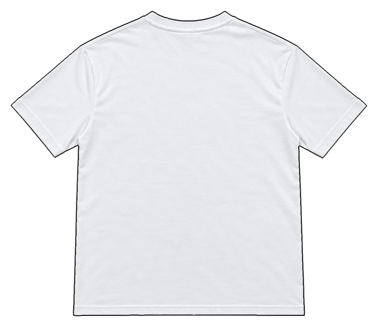 NOMARBLE T-SHIRT - PURE WHITE (dos)